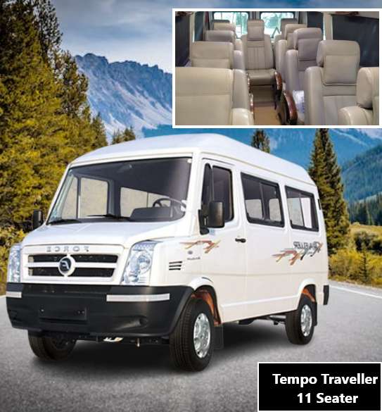 tempo traveller price in ahmedabad