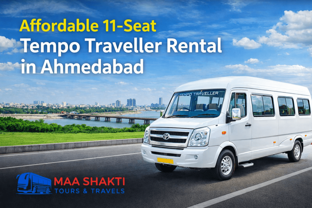 11-seat tempo traveller in ahmedabad