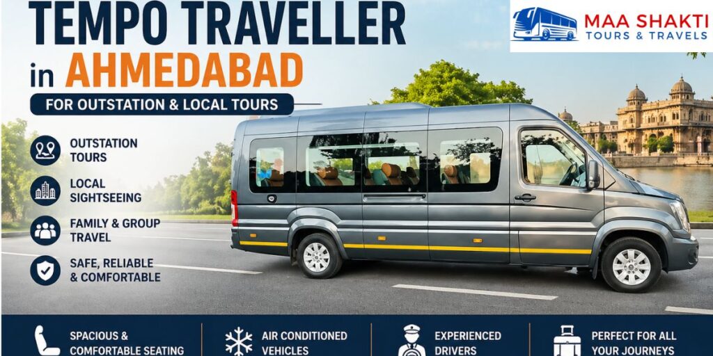 Hire Tempo Traveller in Ahmedabad