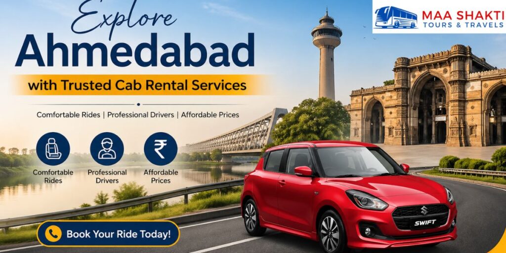 cab rental in ahmedabad