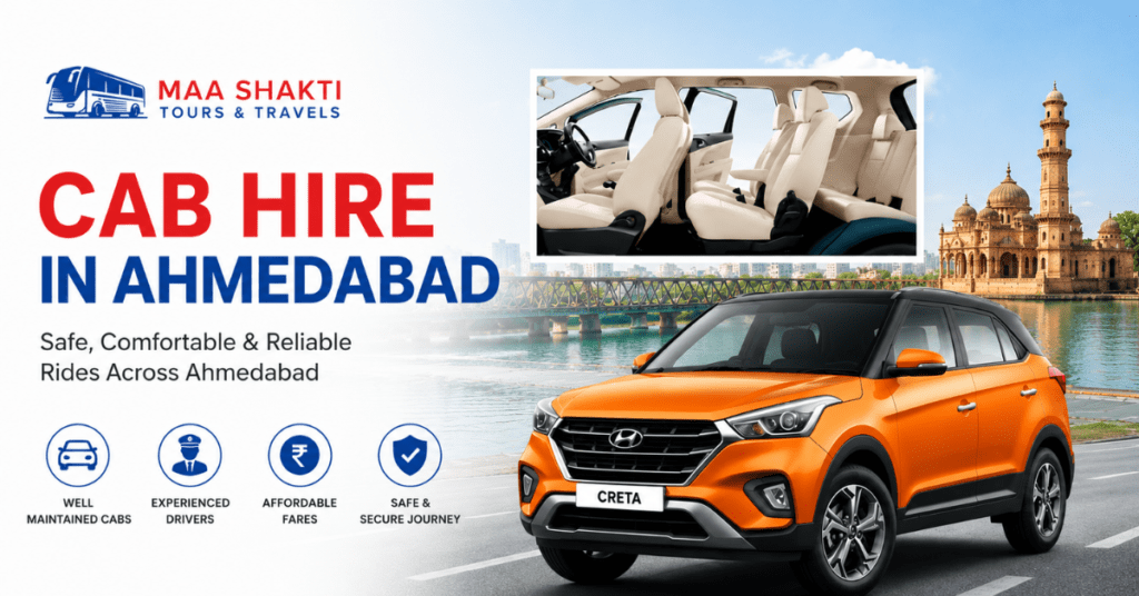 cab hire in Ahmedabad